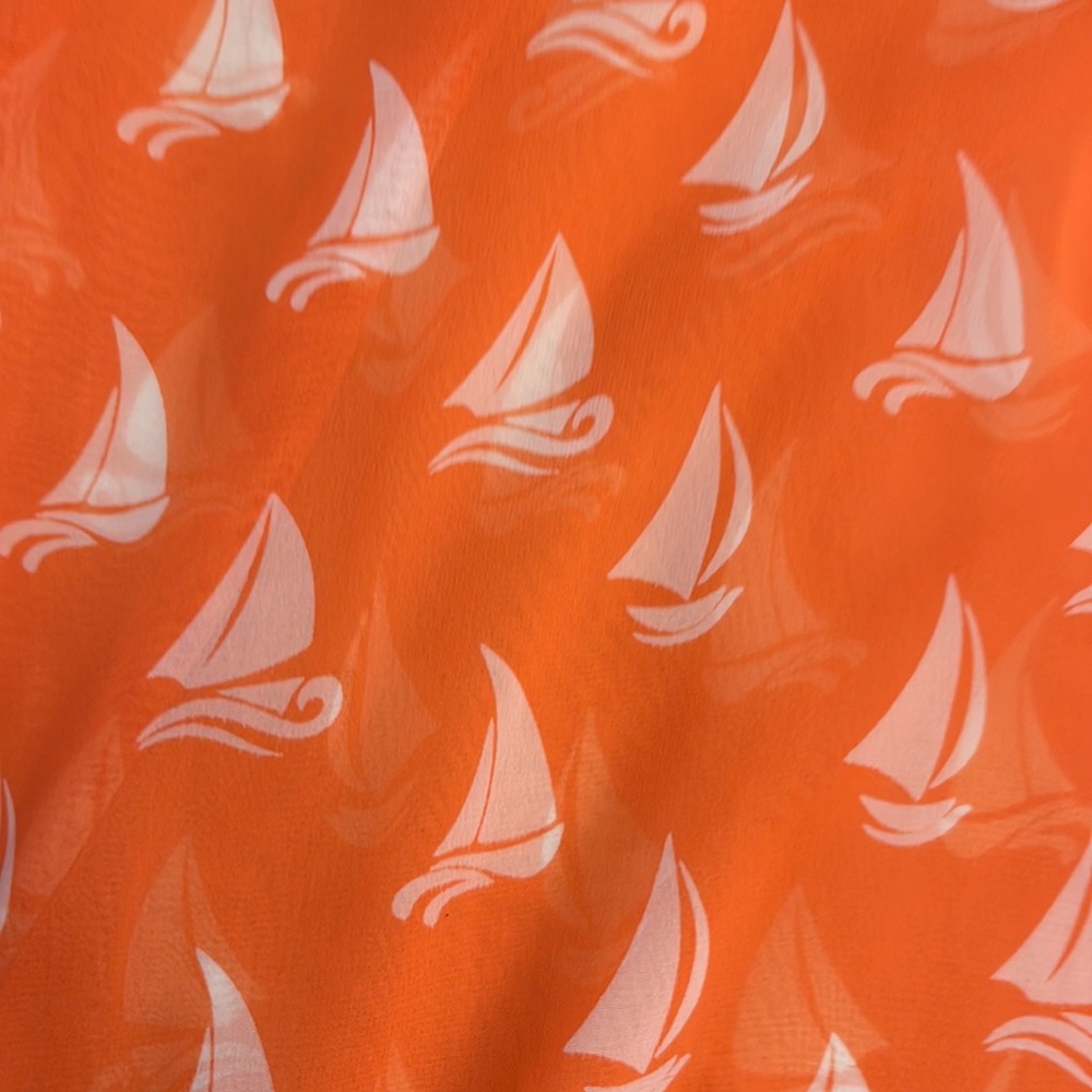 Sailboat pink owl shirt - Picture 2 of 2